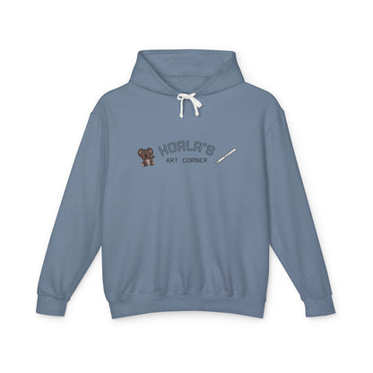Unisex Lightweight Hooded Sweatshirt (Space)