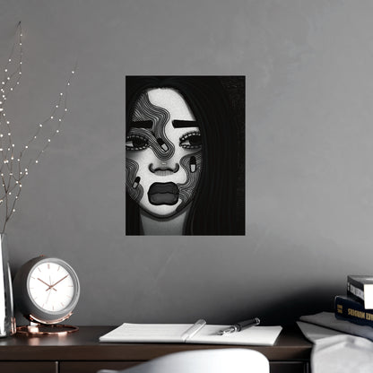Vertical Matte Poster - Addiction