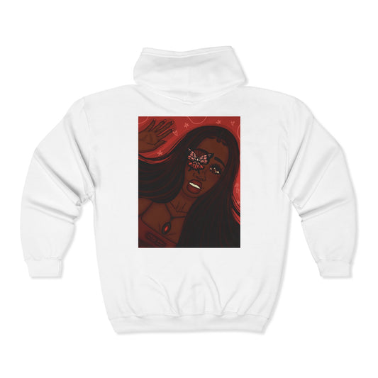 Unisex Zip Up Sweatshirt - Transformation