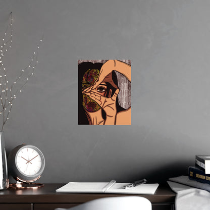 Vertical Matte Poster - Illusions [color]
