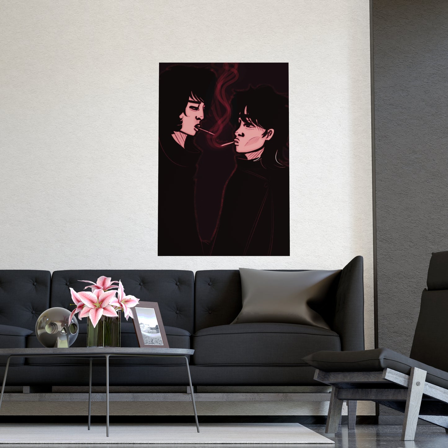 Vertical Matte Poster - Dark Times