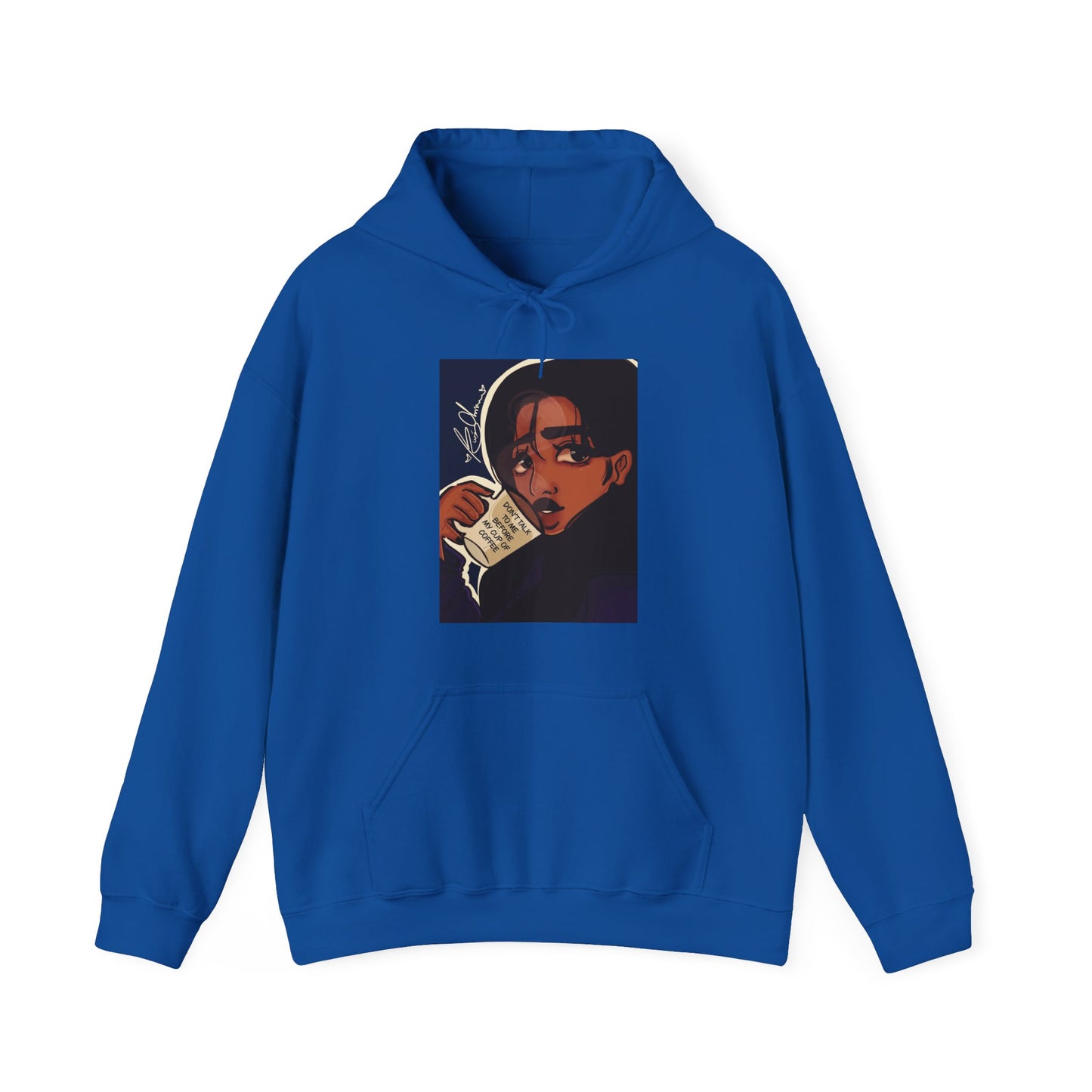 Unisex Heavy Blend™ Hooded Sweatshirt (Coffee V2)