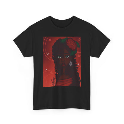 Unisex Heavy Cotton Tee (Rose)