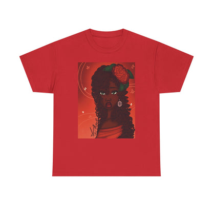 Unisex Heavy Cotton Tee (Rose)