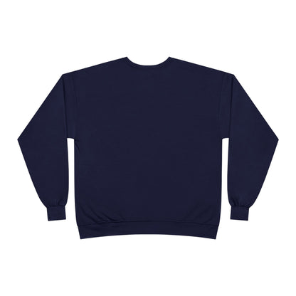 Unisex EcoSmart® Crewneck Sweatshirt (Blue Butterfly)