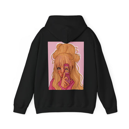 Unisex Heavy Blend™ Hooded Sweatshirt (Pink 90’s Girl)
