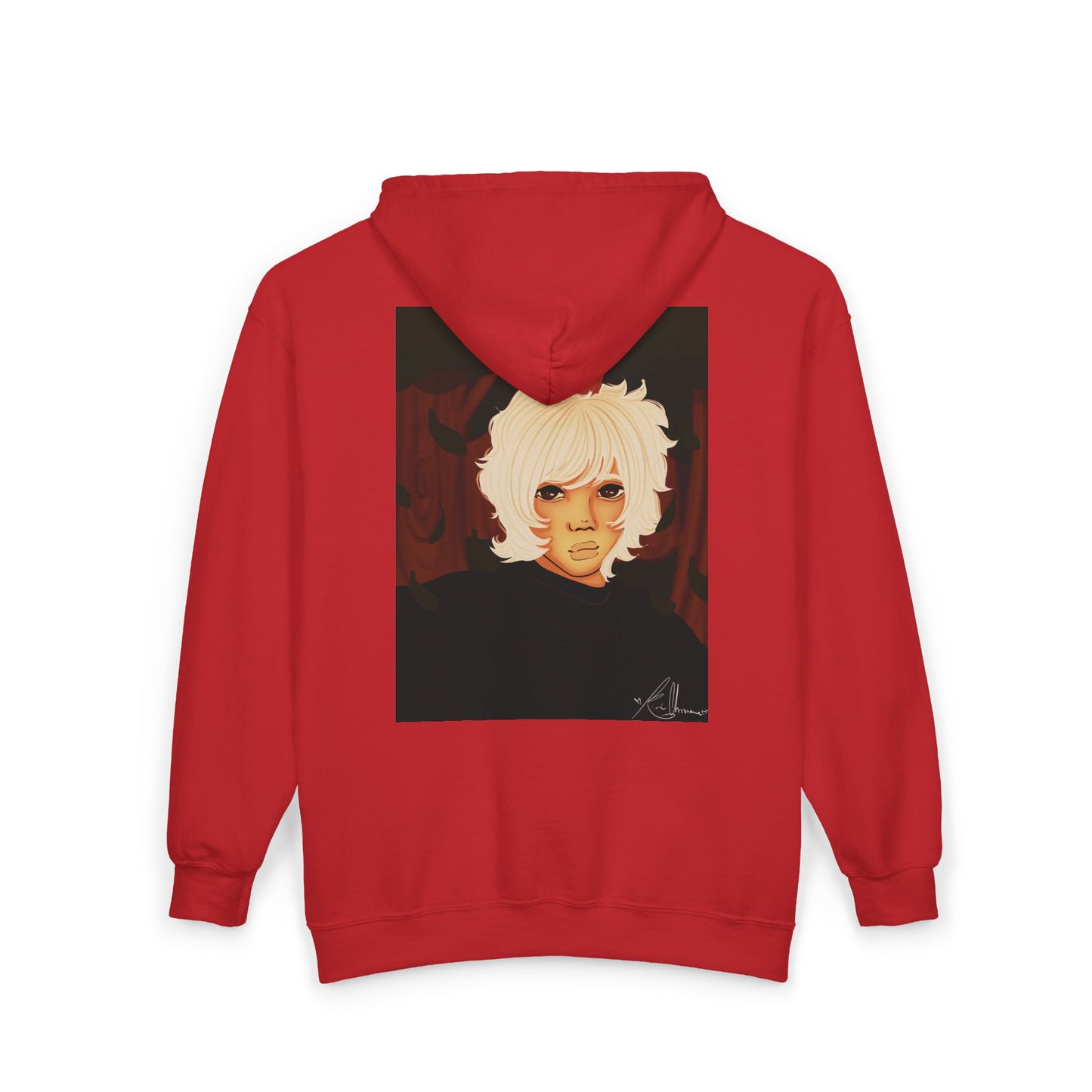 Unisex Zip Up Sweatshirt - Apple