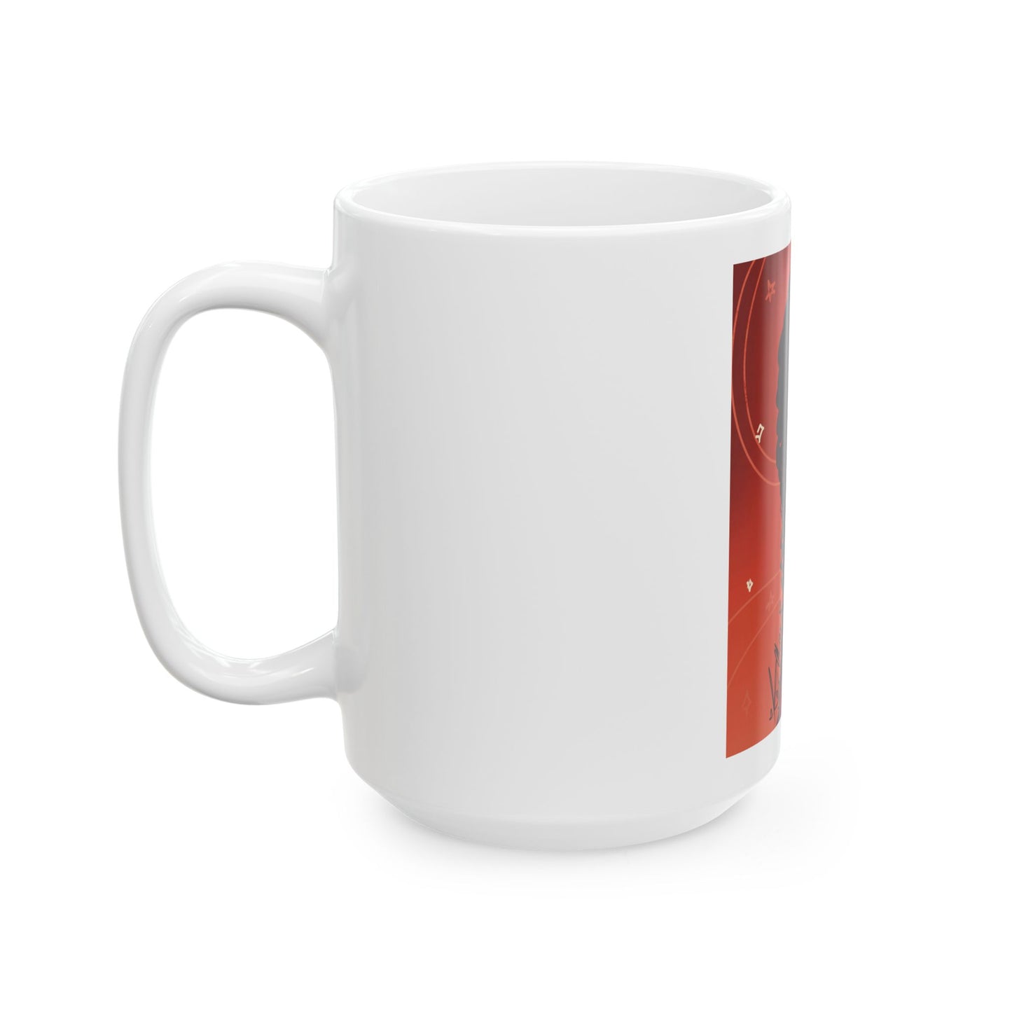 Ceramic Mug, (11oz, 15oz) - Rose