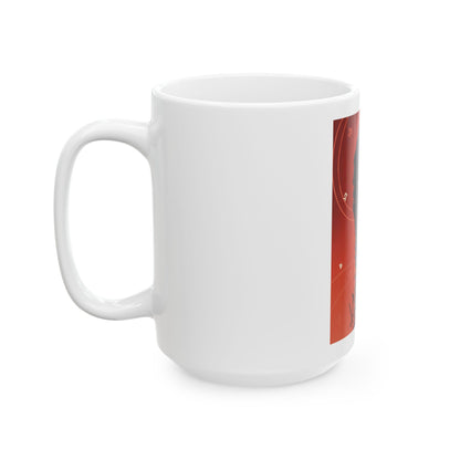 Ceramic Mug, (11oz, 15oz) - Rose