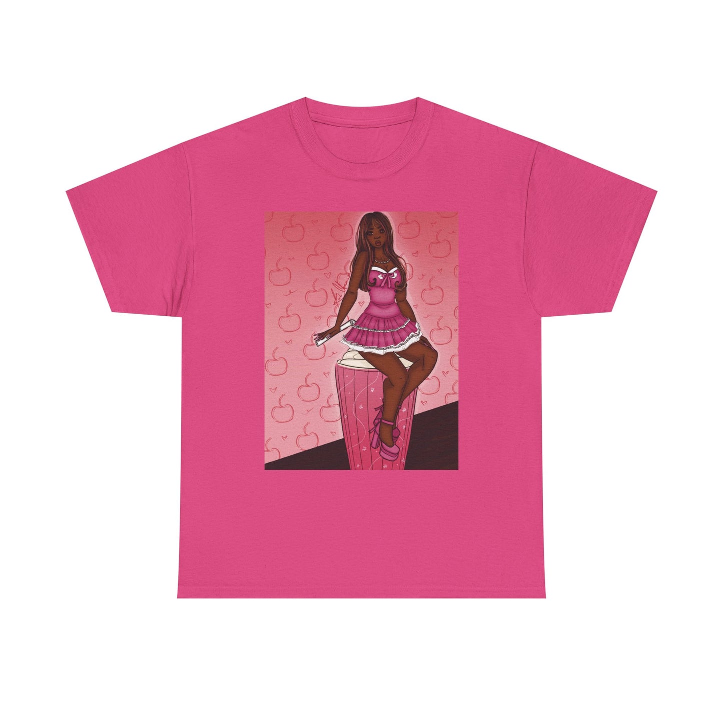 Unisex Heavy Cotton Tee (Milkshake)