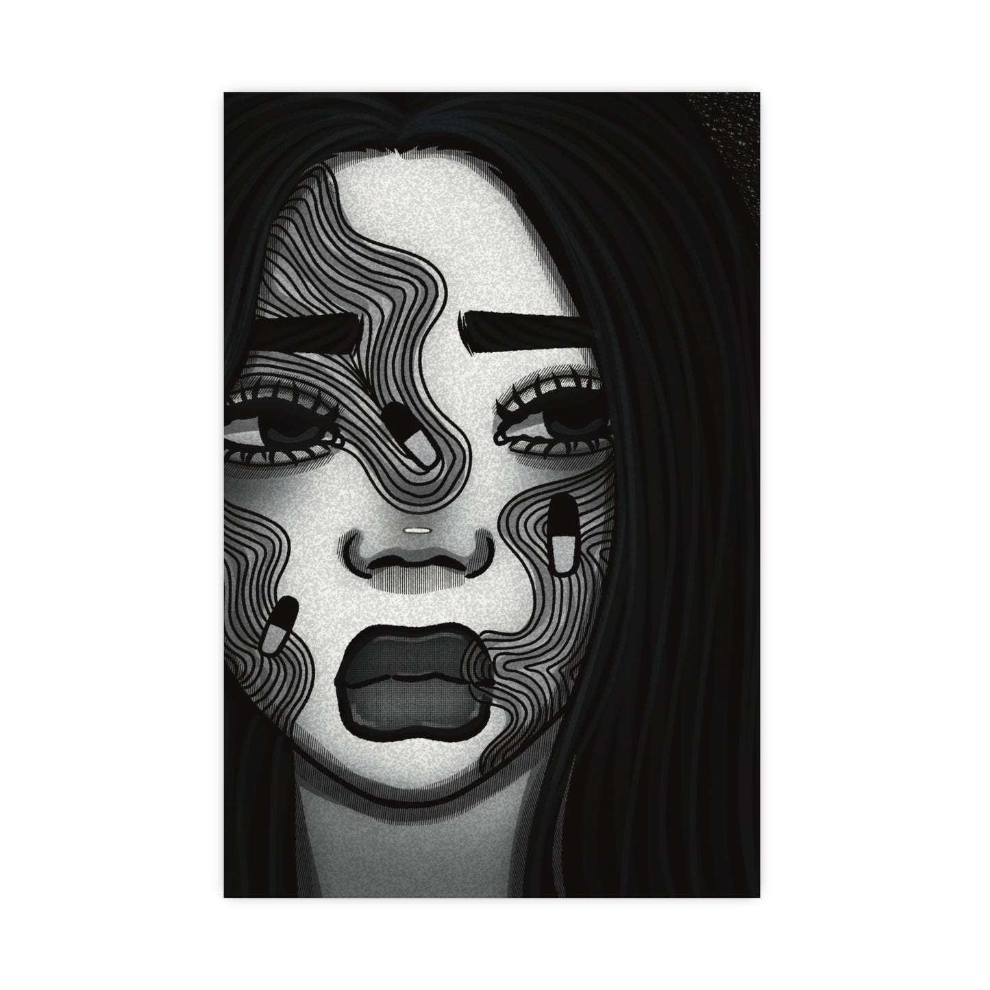 Vertical Matte Poster - Addiction