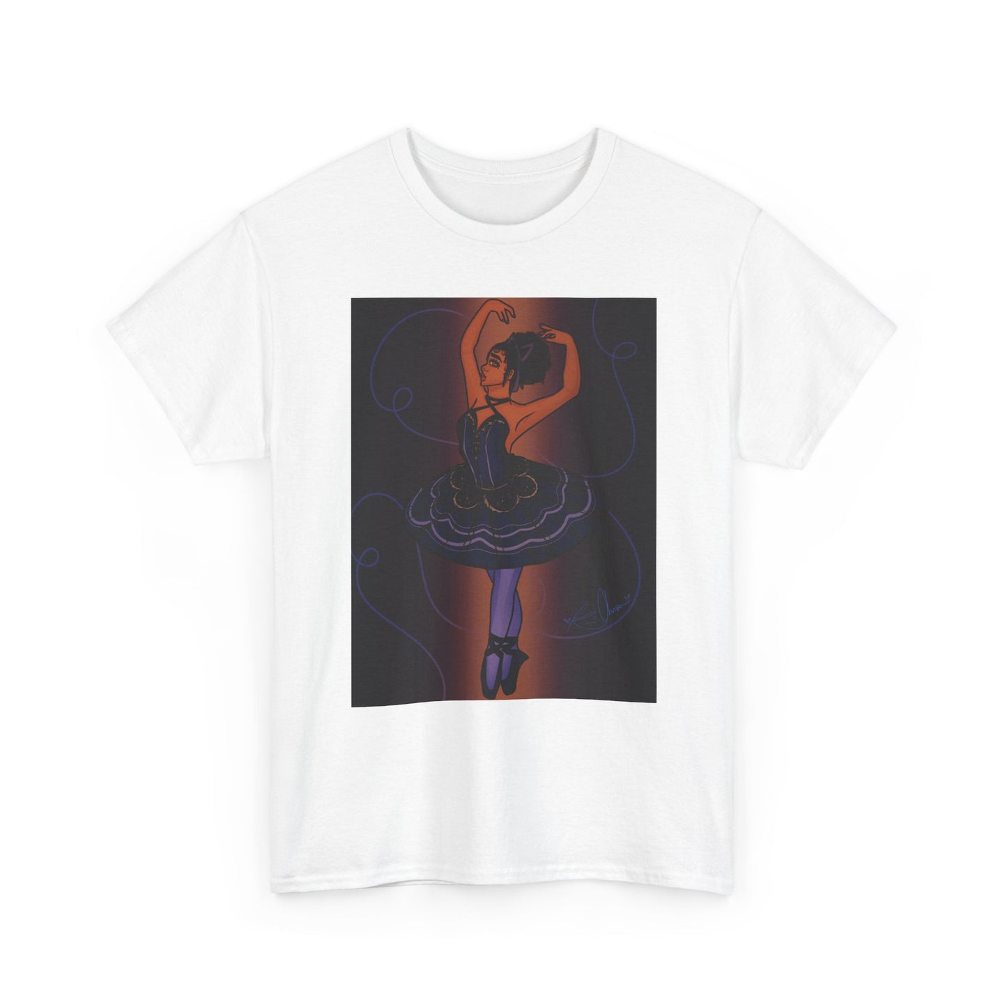 Unisex Heavy Cotton Tee (Ballerina)