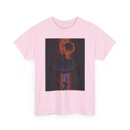 Unisex Heavy Cotton Tee (Ballerina)