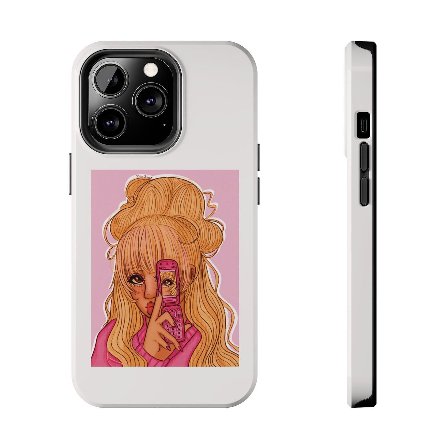 Tough Phone Cases - Pink 90’s Girl