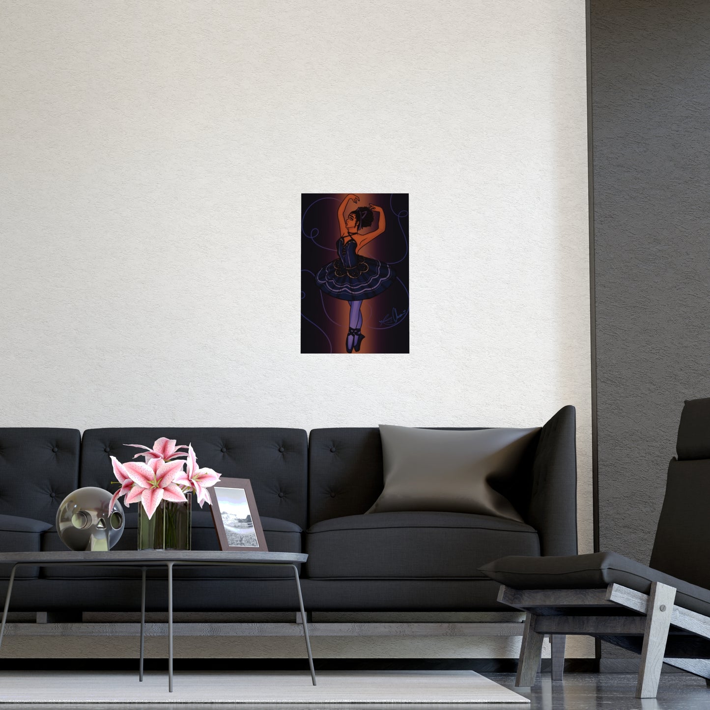 Vertical Matte Poster - Ballerina