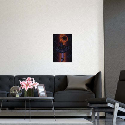 Vertical Matte Poster - Ballerina