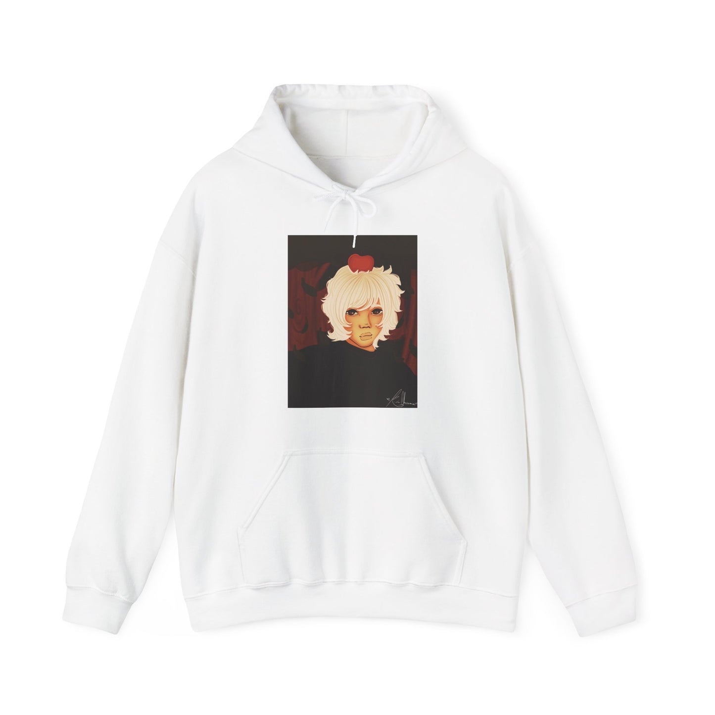 Unisex Heavy Blend™ Hooded Sweatshirt (Apple V2)
