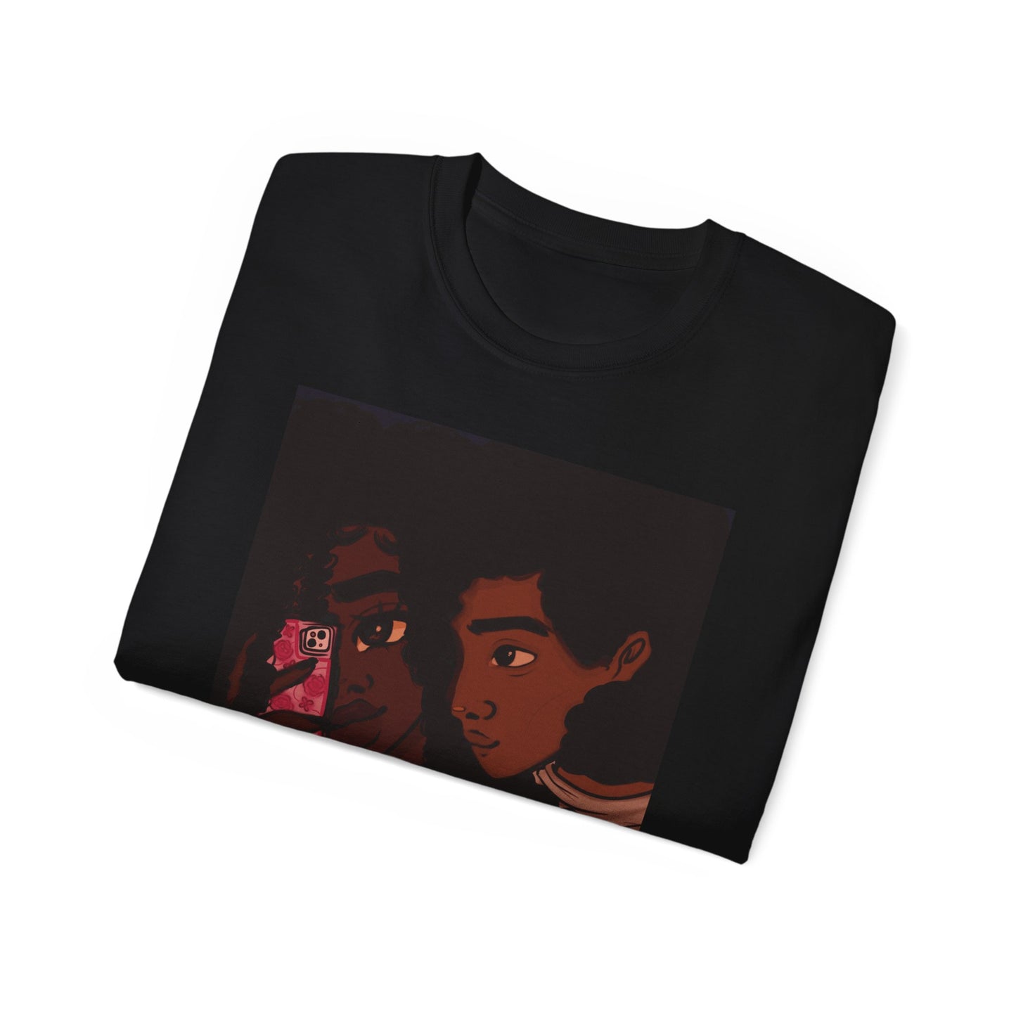 Unisex Ultra Cotton Tee (Black Love)