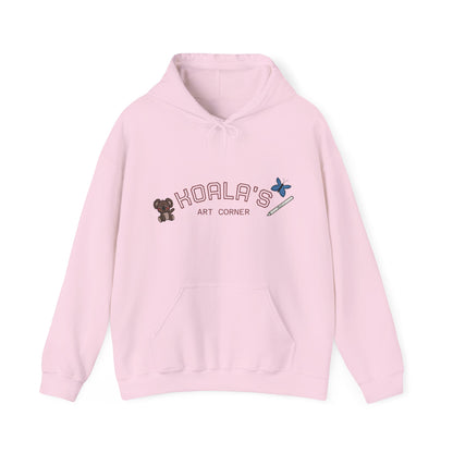 Unisex Heavy Blend™ Hooded Sweatshirt (Blue Butterfly)