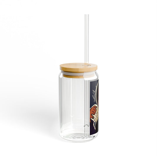 Sipper Glass, 16oz - Coffee