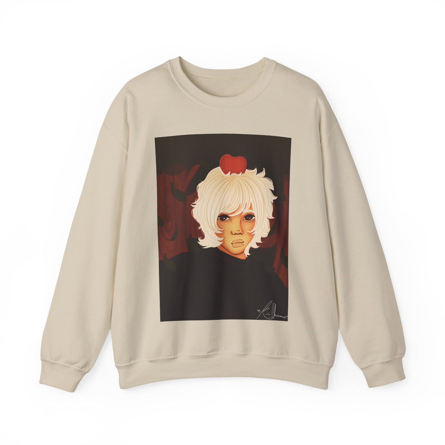 Unisex Heavy Blend™ Crewneck Sweatshirt (Apple)