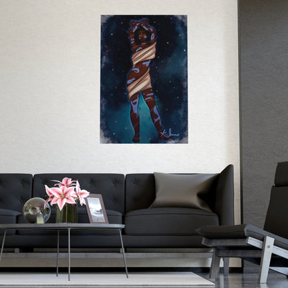 Vertical Matte Poster - Space