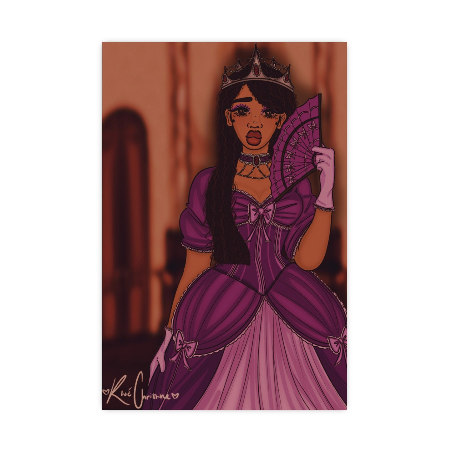Vertical Matte Poster - Princess