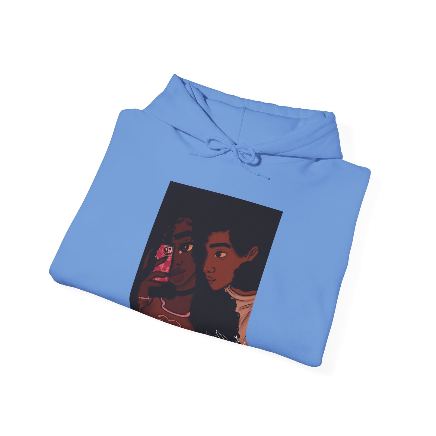 Unisex Heavy Blend™ Hooded Sweatshirt (Black Love V2)
