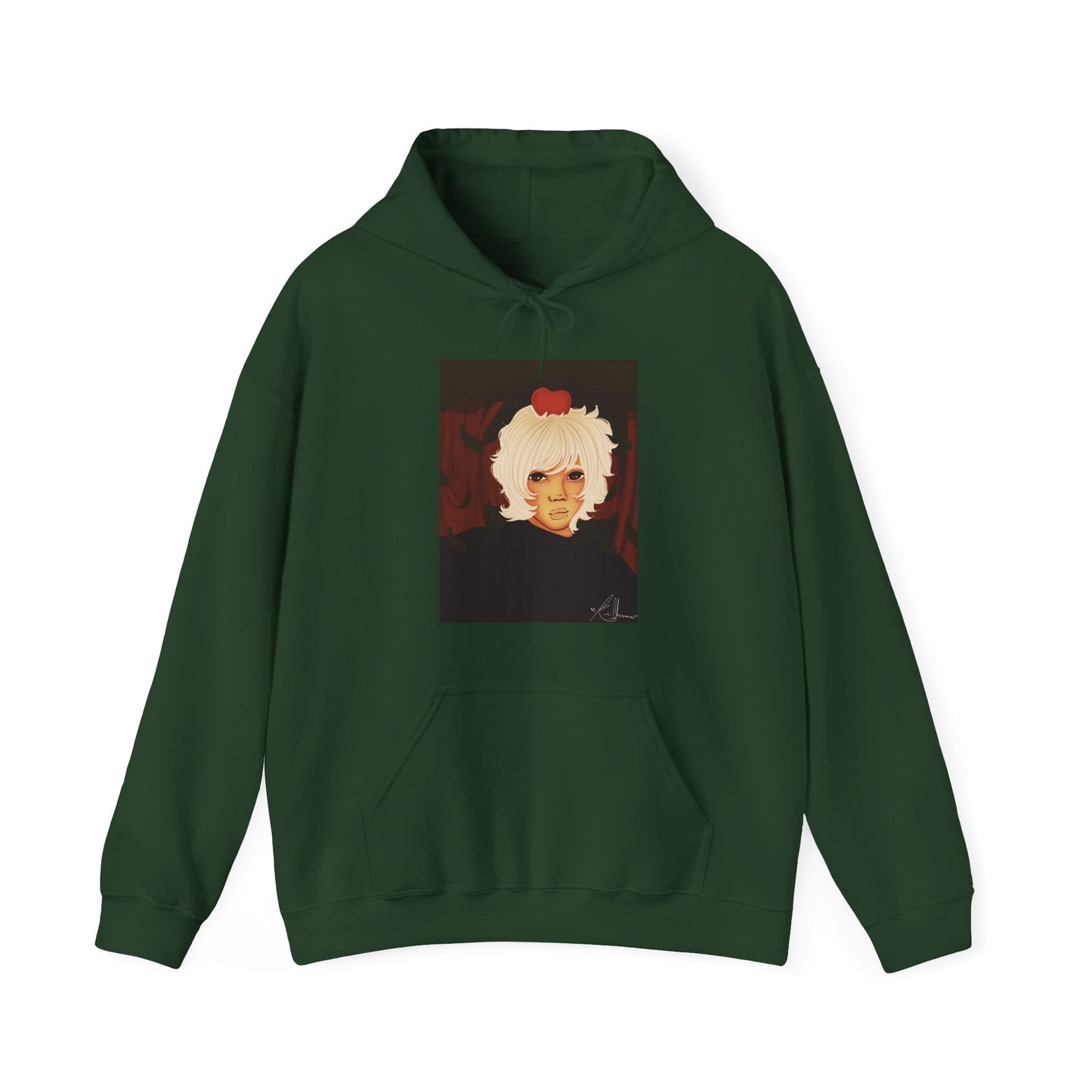 Unisex Heavy Blend™ Hooded Sweatshirt (Apple V2)