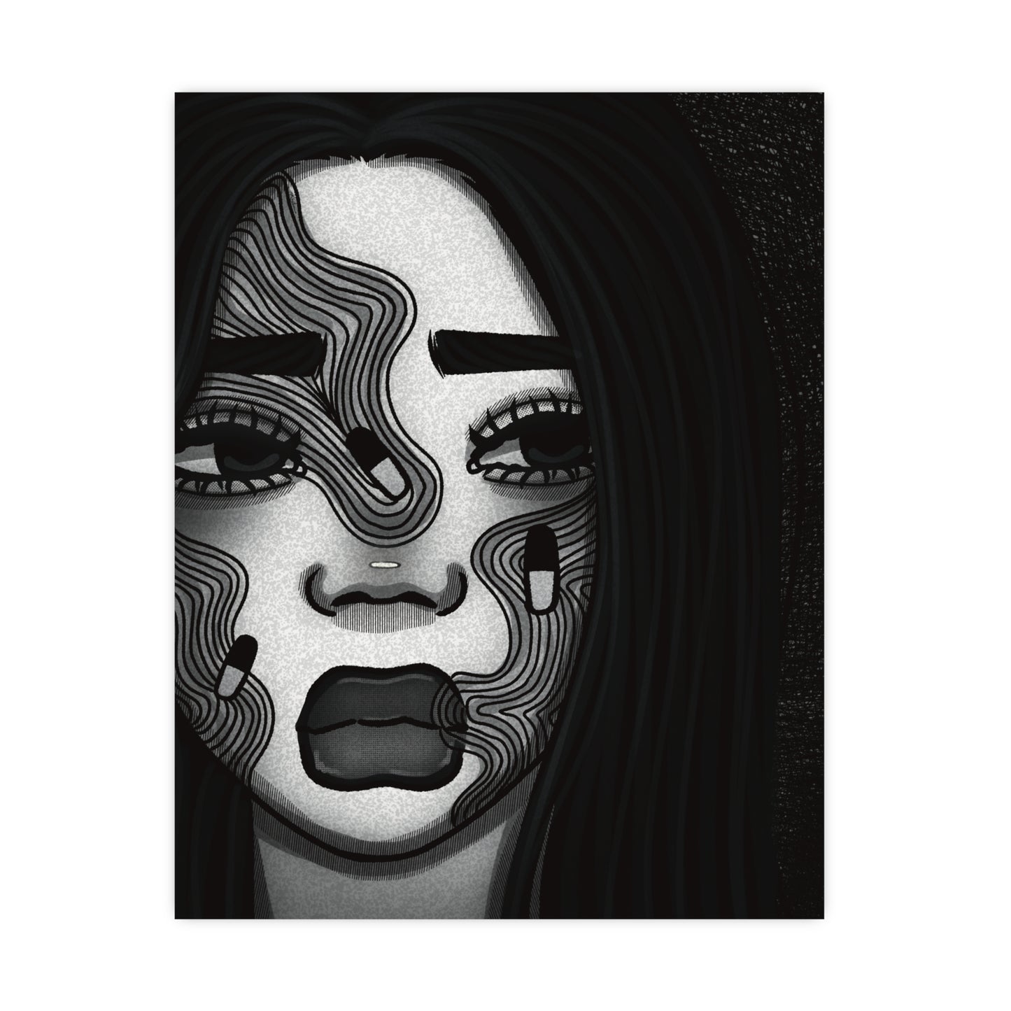 Vertical Matte Poster - Addiction