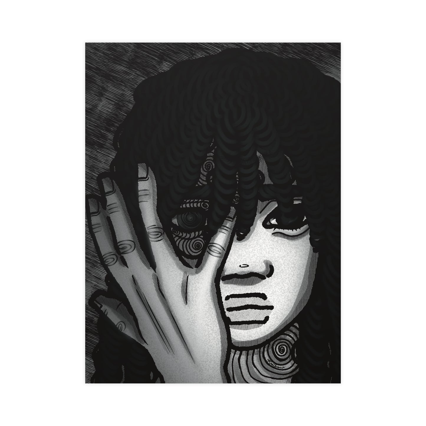 Vertical Matte Poster - Fear