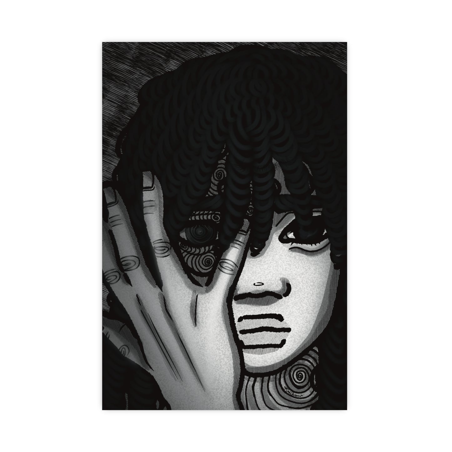 Vertical Matte Poster - Fear