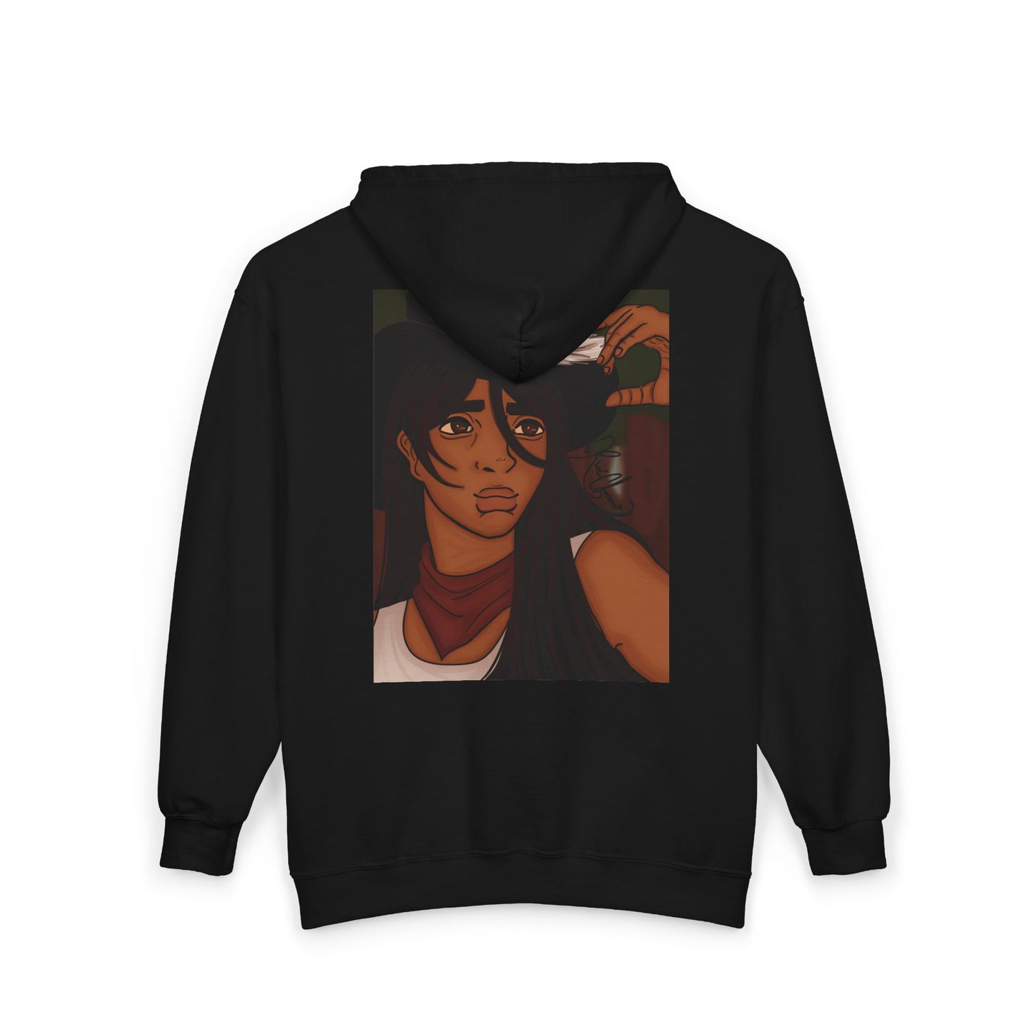 Unisex Zip Up Sweatshirt - Cowboy