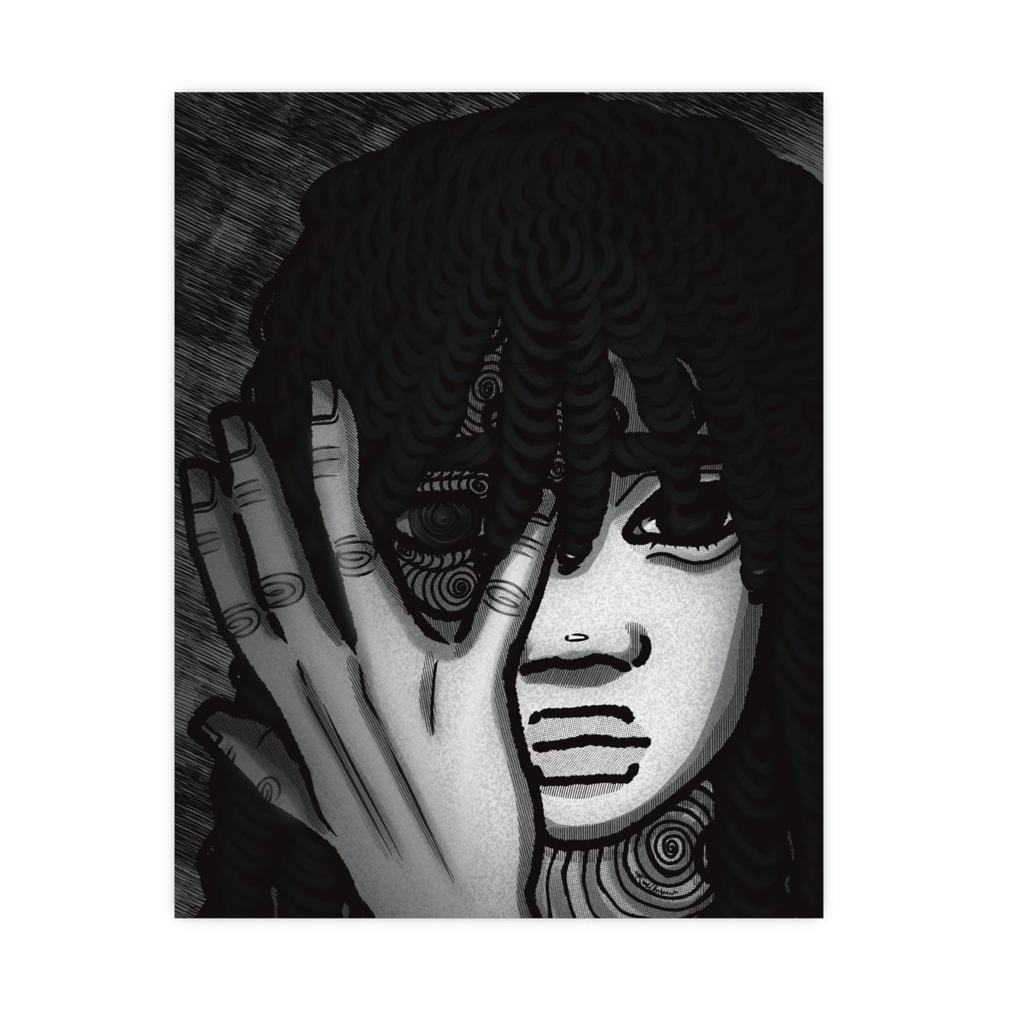 Vertical Matte Poster - Fear