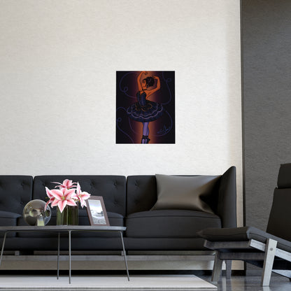 Vertical Matte Poster - Ballerina