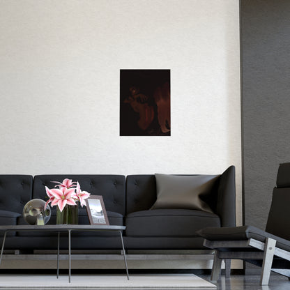 Vertical Matte Poster - Wounded Angel