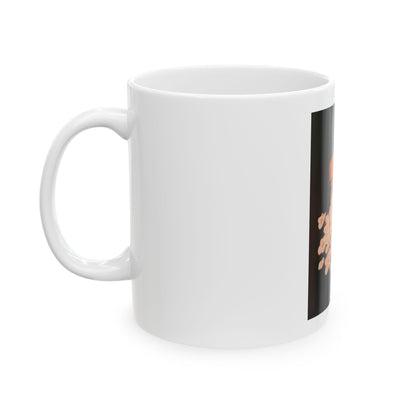 Ceramic Mug, (11oz, 15oz) - Flowers