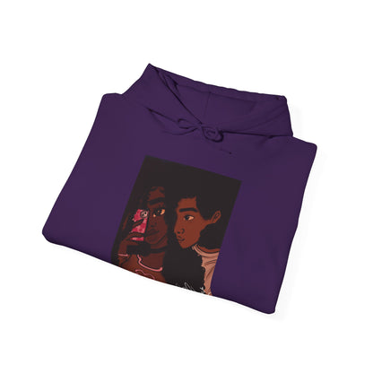 Unisex Heavy Blend™ Hooded Sweatshirt (Black Love V2)