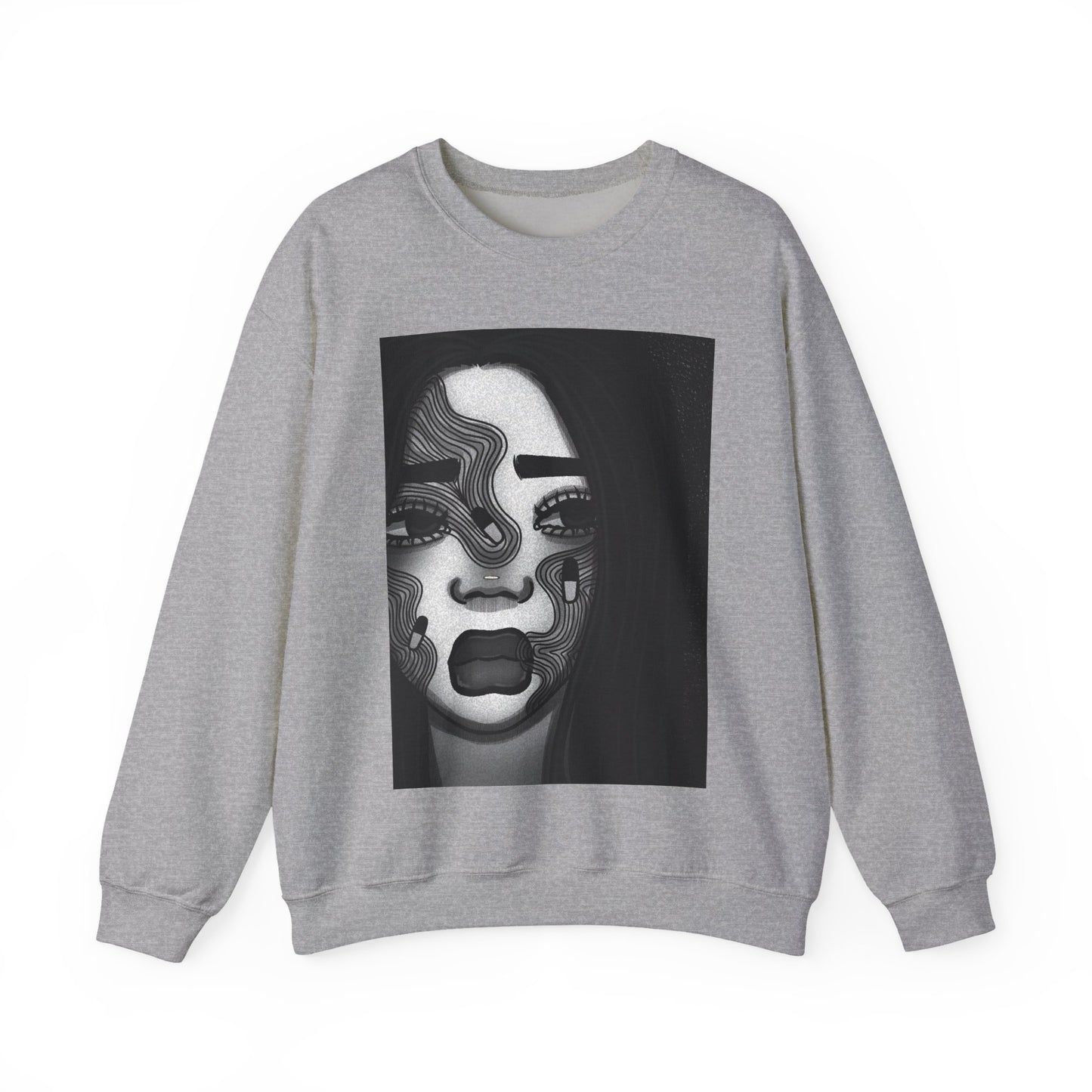 Unisex Heavy Blend™ Crewneck Sweatshirt (Addiction)