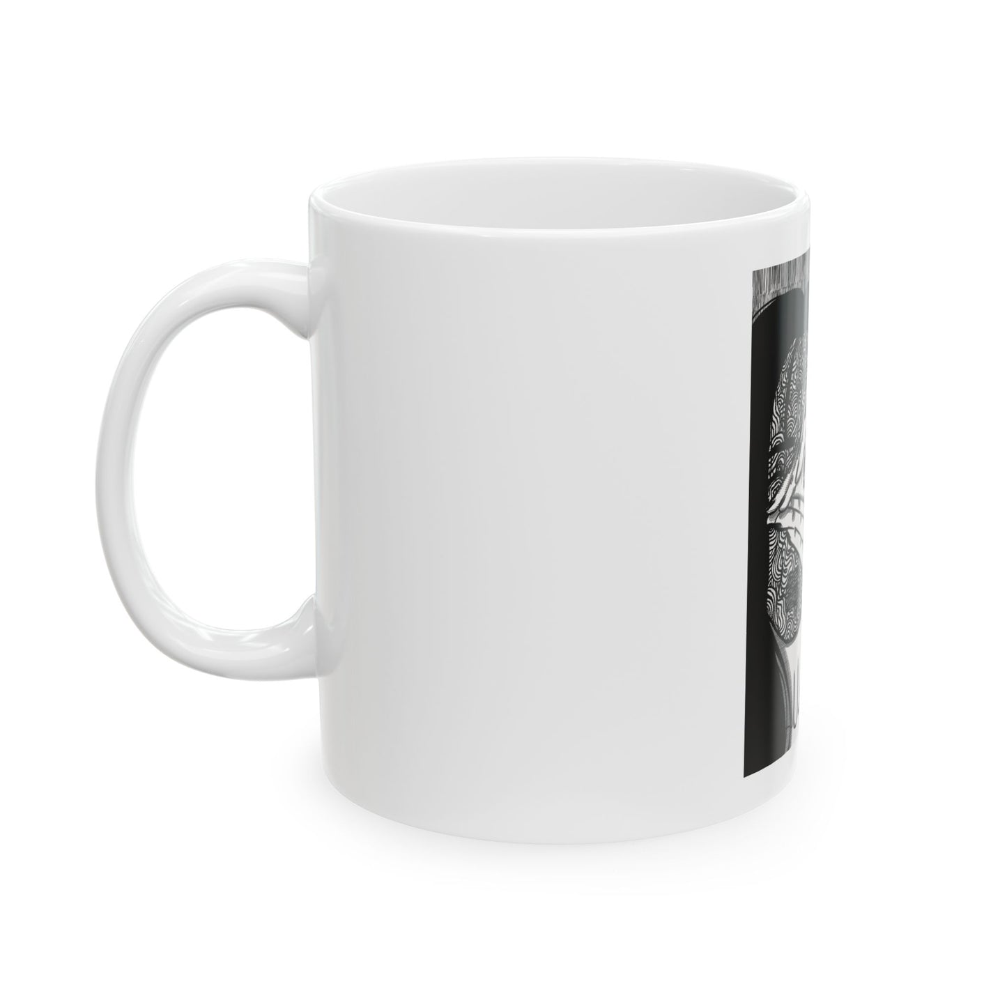 Ceramic Mug, (11oz, 15oz) - Illusions
