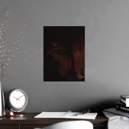 Vertical Matte Poster - Wounded Angel