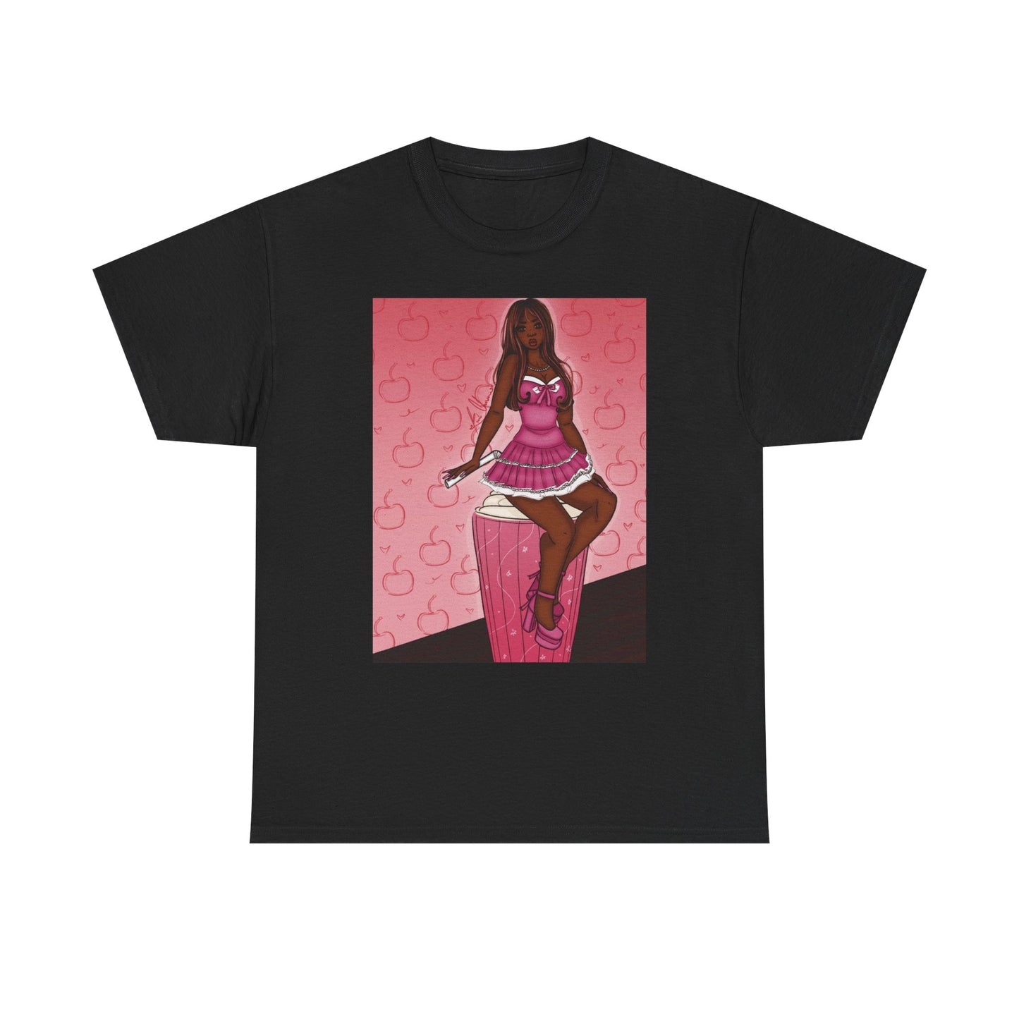 Unisex Heavy Cotton Tee (Milkshake)