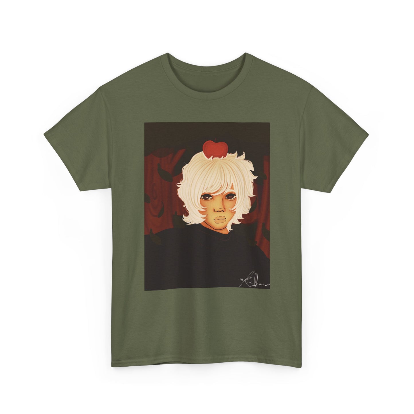 Unisex Heavy Cotton Tee (Apple)