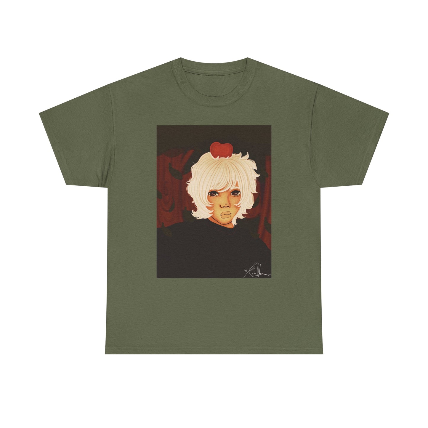 Unisex Heavy Cotton Tee (Apple)