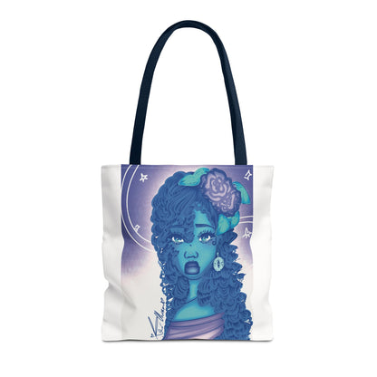 Tote Bag (Blue Rose)