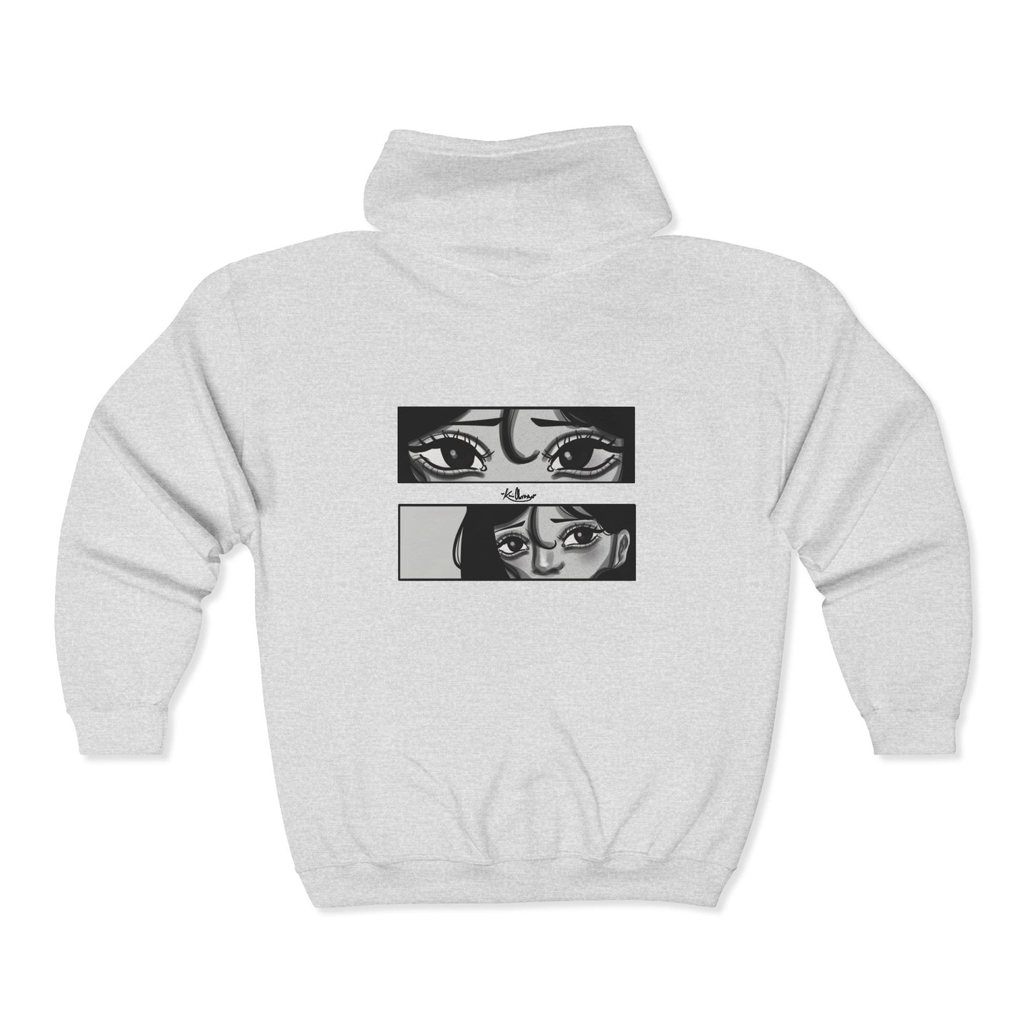 Unisex Zip Up Sweatshirt - A Quiet Moment