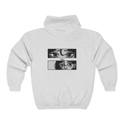 Unisex Zip Up Sweatshirt - A Quiet Moment