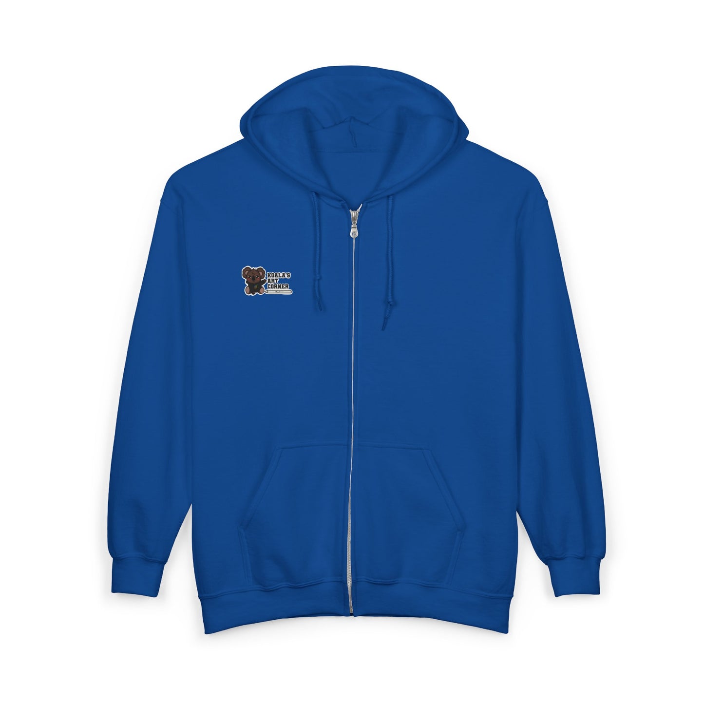 Unisex Zip Up Sweatshirt - Black Love