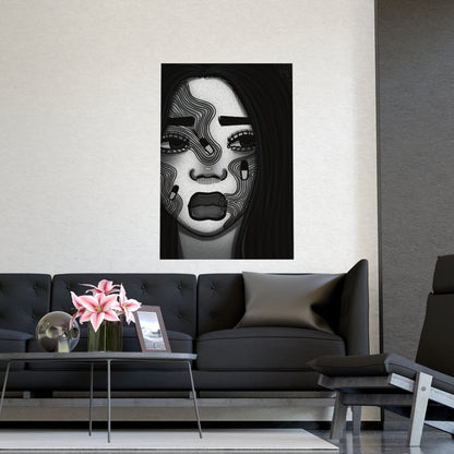 Vertical Matte Poster - Addiction