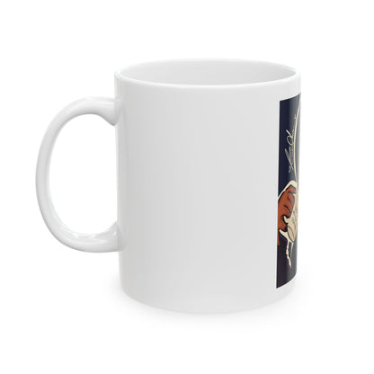 Ceramic Mug, (11oz, 15oz) - Coffee